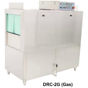 Mesin Cuci Piring dan Rak Otomatis Gas Kapasitas Besar (Rack Silde Conveyor Dishwasher) : DCS-2G