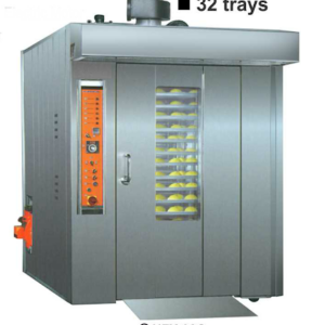 Alat Pemanggang Roti 32 Nampan (Gas Rotary Oven) : NFX-32Q