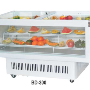 Mesin Pemajang Buah Dengan Roda (Mesin Display Chiller Freezer) Ukuran Besar  : BD-300