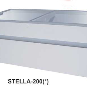 Mesin Pemajang Es Cream Kaca Datar (Sliding Flat Glass Freezer) Kapasitas 700 Liter : STELLA-200