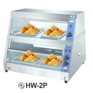 Alat Penghangat Makanan Cepat Saji (Fast Food Display Warmer) Ukuran Kecil : HW-2P