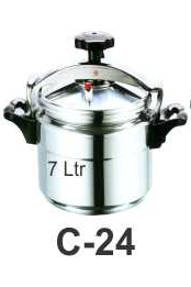 Panci Presto (Commercial Pressure Cooker) Kapasitas 7 Liter : C-24