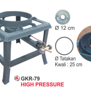 Tungku Kompor Kuali Tekanan Tinggi (High Pressure Kwali Range Ekonomis) : GKR-79