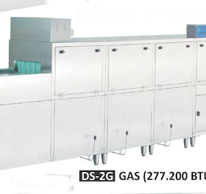 Mesin Cuci Piring Otomatis Kapasitas Sedang (Slide Conveyor Dishwasher) : DS-2G