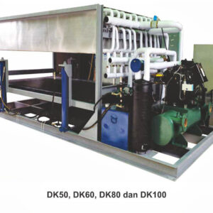 Mesin Pembuat Es Batu Balok (Commercial Ice Block Machine) Kapasitas 6 Ton : DK-60