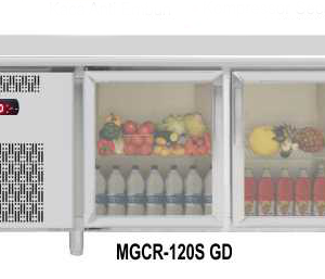 Mesin Pendingin Minuman Kapasitas Kecil (Glass Door Under Counter) : MGCR-120S
