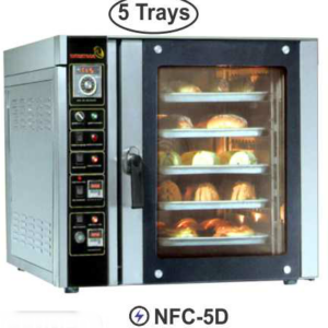 Alat Pemanggang Roti Konveksi Listrik 5 Nampan (Convection Oven) : NFC-5D