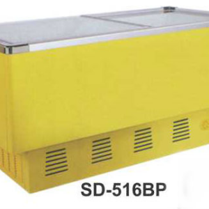 Mesin Pemajang Es Cream Kaca Datar (Sliding Flat Glass Freezer) Kapasitas 500 Liter : SD-516BP