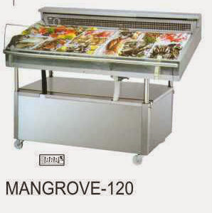Mesin Pendingin Ikan Kapasitas Kecil (Seafood Counter) : MRV-120