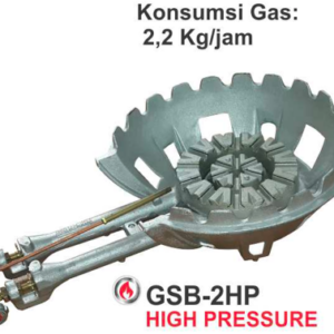 Tungku Kompor Gas 2.2 Kg / Jam (Gas Stand Burner) : GSB-2HP