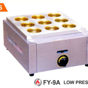 Mesin Pembuat Dorayaki Gas (Dorayaki Baker) Berbentuk Kotak : FY-9A