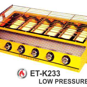 Alat Panggang BBQ 6 Tungku (Burner BBQ Gas) : ET-K223