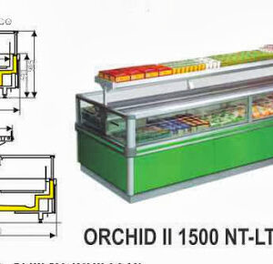 Mesin Pendingin Supermarket (Supermarket Refrigeration Cabinet) : ONT-250