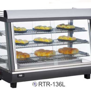 Alat Penghangat Makanan Listrik Pintu Depan Geser & Belakang (Display Warmer) Ukuran Besar : RTR-136L