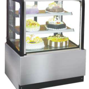 Mesin Pemajang Kue Kaca Datar (Rectangular Cake Showcase) Kapasitas 300 Liter : U730V-S
