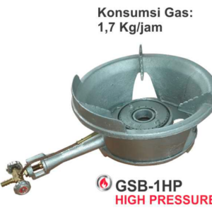 Tungku Kompor Gas 1.7 Kg / Jam (Gas Stand Burner) : GSB-1HP