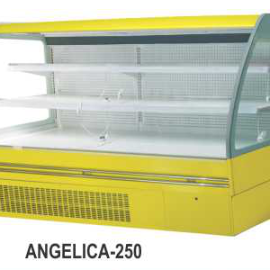 Rak Pendingin Supermarket Lengkung Ukuran Besar (Multideck Opened Chiller) : ANGELICA-250