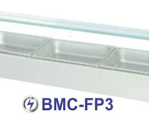 Mesin Pemajang Makanan Portable Kapasitas Kecil (Bain Marie Counter) : BMC-FP3