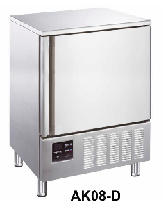 Mesin Pengawet Makanan dengan Shock Freezer Ukuran Kecil (Blast Chiller Shock Freezer) : AK08-D