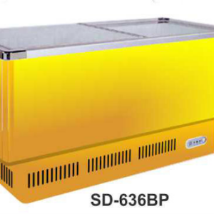 Mesin Pemajang Es Cream Kaca Datar (Sliding Flat Glass Freezer) Kapasitas 600 Liter : SD-636BP