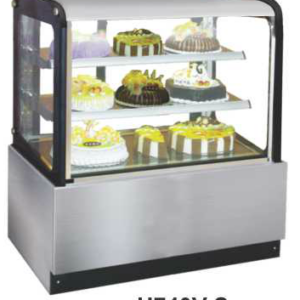 Mesin Pemajang Kue Kaca Datar (Rectangular Cake Showcase) Kapasitas 400 Liter : U740V-S