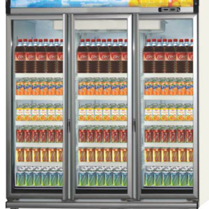 Mesin Pendingin Minuman 3 Pintu (Display Cooler) Kapasitas 1500 Liter : EXPO-1500AH/CN
