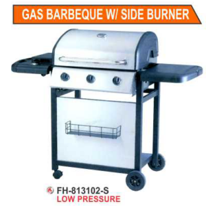 Alat Pemanggang (Gas Baberque with Side Burner) : FH-813102-S