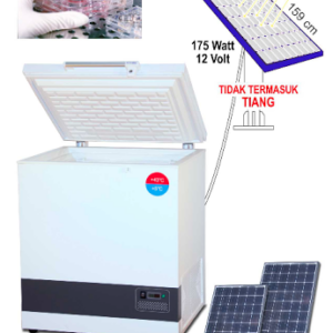 Mesin Pendingin Vaksin Tenaga Surya Kapasitas 55.5 Liter (Solar System Vaccine Cooler) : VLS-054