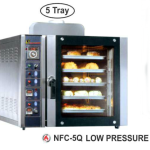 Alat Pemanggang Roti Konveksi Gas 5 Nampan (Convection Oven) : NFC-5Q