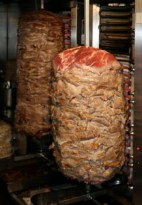 mesin pemanggang daging kebab